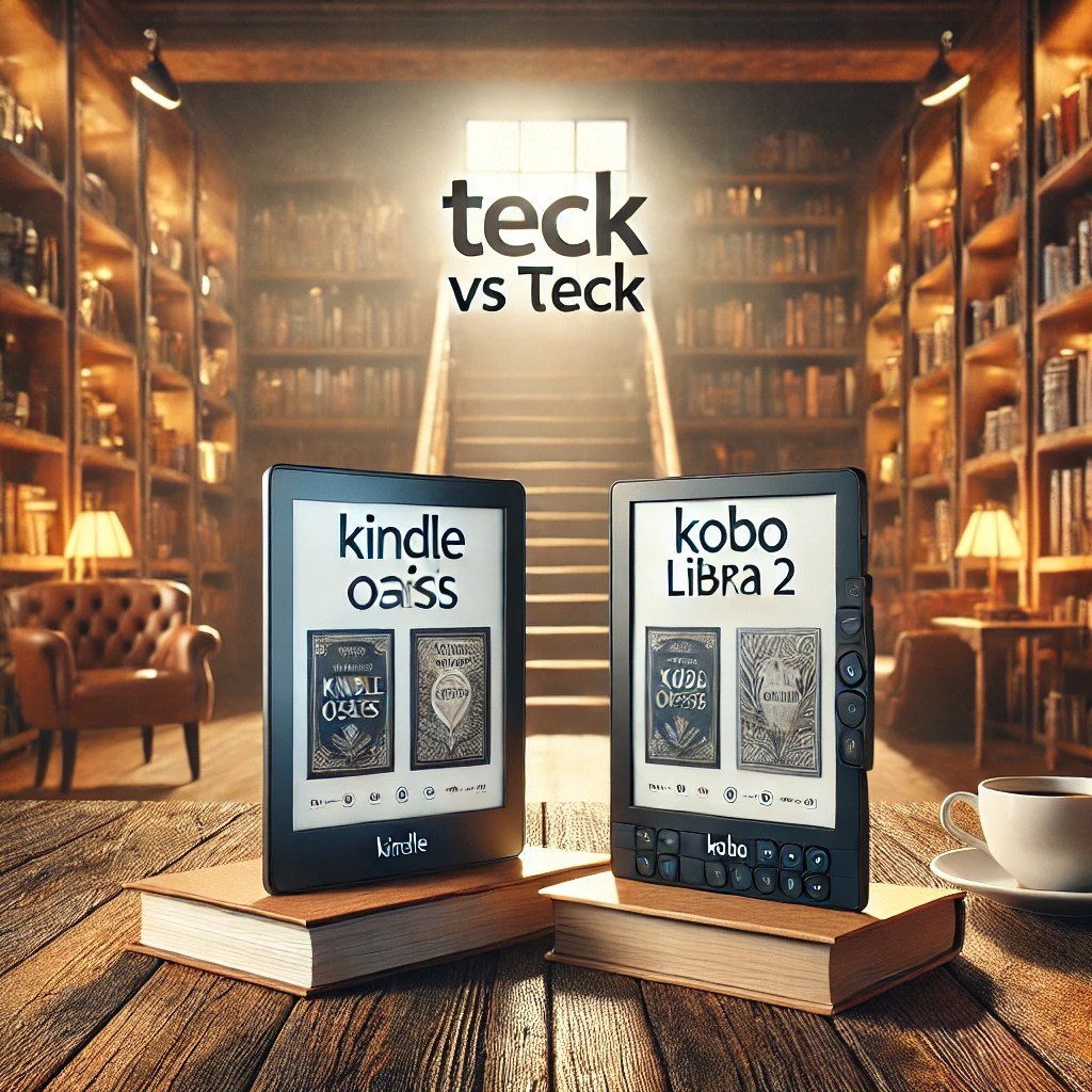 Kindle Oasis vs. Kobo Libra 2: Qual è il miglior ebook reader per gli appassionati di&nbsp;lettura?