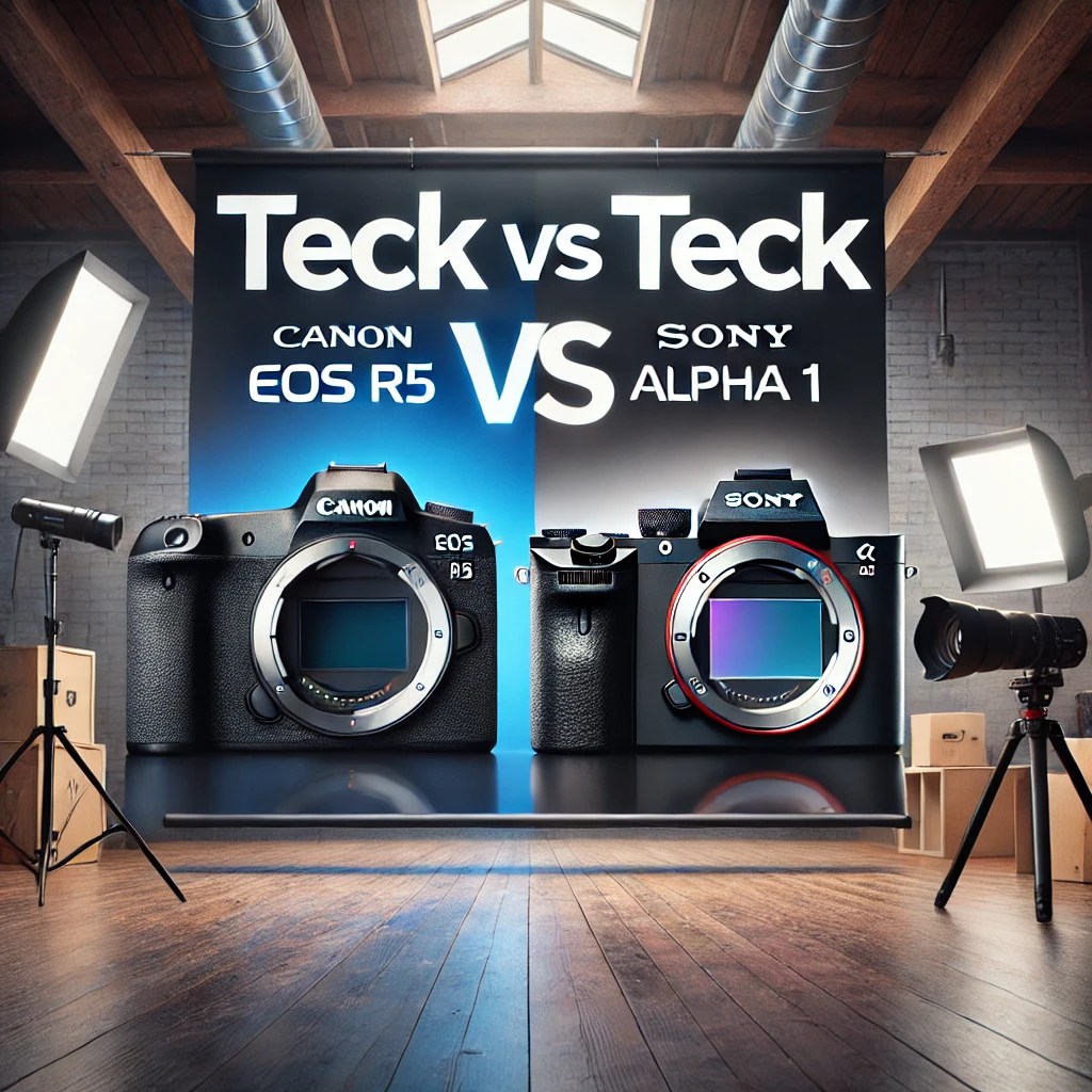 Canon EOS R5 vs. Sony Alpha 1: Il Confronto tra i Giganti della Fotografia&nbsp;Professionale